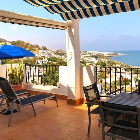 Apartment Penthouse With Large Terrace And Roof Solarium, With Amazing Sea Views Mojacar
